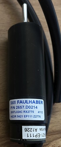 Faulhaber motor 2657 d0214 - 2657.d0214, dc