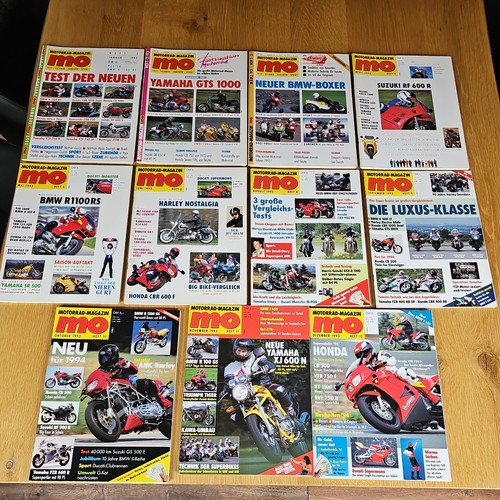 Motorrad magazin 11 stück - magazin, (11