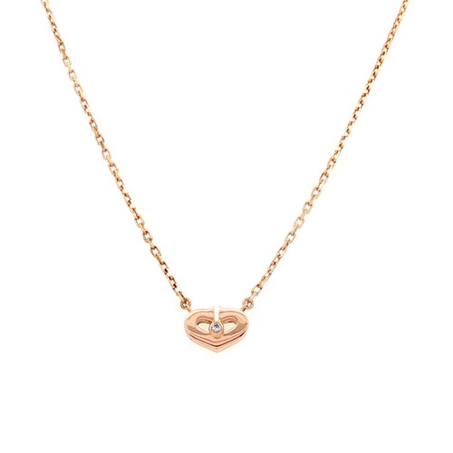 Cartier heart collier - cartier,