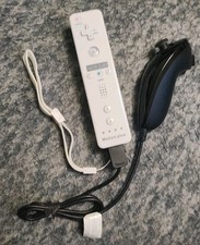 Remote Motion Plus Controller + Original Nunchuk schwarz - Nintendo Wii / U