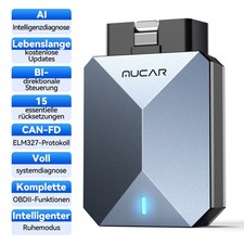 MUCAR BT200 MAX KFZ OBD2 Diagnosegerät Scanner Alle System 15 reset Bluetooth