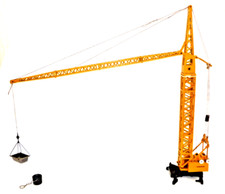 Gescha Metallmodell Turmdrehkran 157-04460 Liebherr F30A35 1:50 Mobile Kran