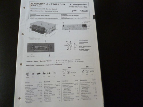 Original service manual - service,
