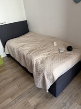 Einzelbett 90x200 + Matratze