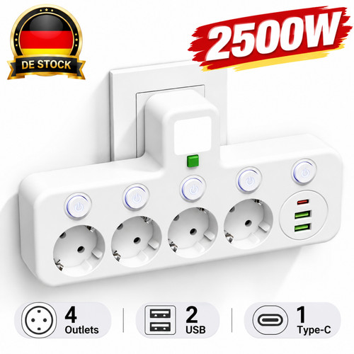 Dreifachstecker