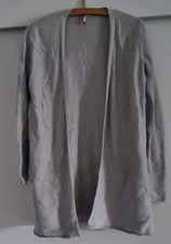 s. Oliver Jacke Longjacke Strickjacke Gr.  40 Damen grau