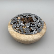 Handgefertigter Holztopf Pouri