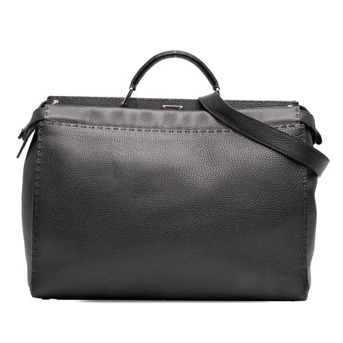 Fendi large leather selleria - large,