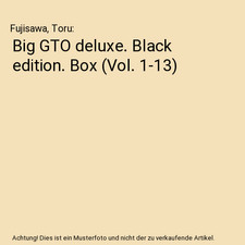 Big GTO deluxe. Black edition