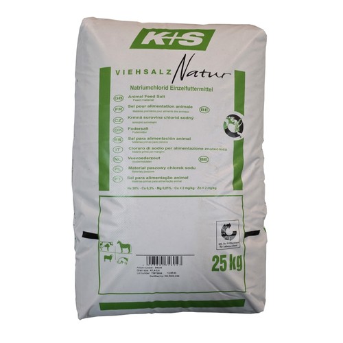 Esco viehsalz natur 25kg - natur,