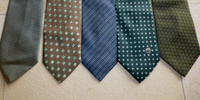 5 Seiden-Krawatten -