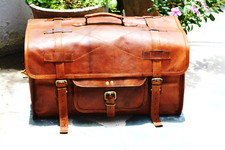 Leder Reise Herren Seesack Gepäck Fitnessstudio Reisetasche Wochenende Leder ...