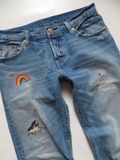 Levi's 501 CT Damen Jeans Hose W 29 /L 30 CALIFORNIA DREAMIN Vintage Denim KULT!