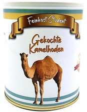 Gekochte Kamelhoden aus der