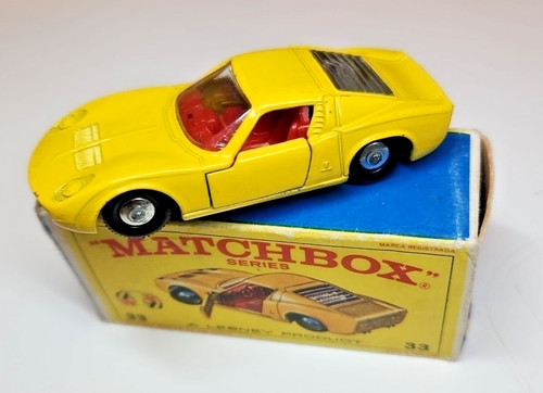 Matchbox lamborghini miura - matchbox,