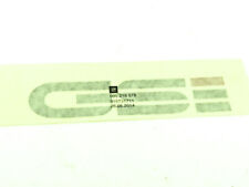 Original Vauxhall Gsi Stiefel Abziehbild Emblem Nova Mk2 Opel Corsa 1990-1993