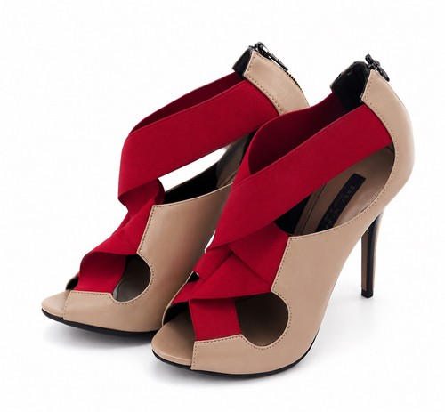 Zara damen pumps leder - zara,