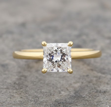 Luxus 2 Karat Princess Diamant