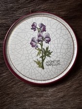 Teller  aus Porzellan/Keramik mit Blumenmotiv Plantorgan