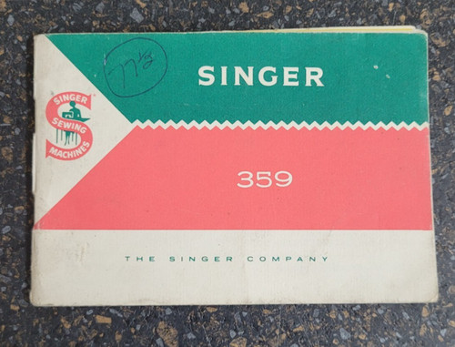 Singer 359 nähmaschinen - singer,