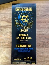 1 Böhse Onkelz Sitzplatz