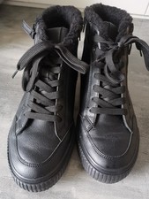 Schwarze Damen Boots