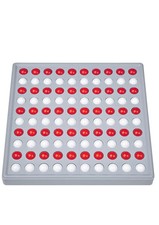 SCHUBI Abaco 100. Modell A 10/10 Kugeln (rot/weiß) Helmut Wentzke Deutsch 2004