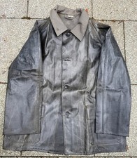 Gummi Jack Gummijacke DDR Motorradjacke Arbeitsjacke Regenjacke Gr.52 /P3.11/2