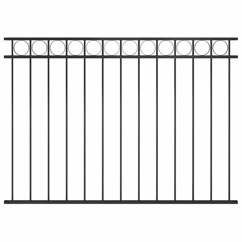 Zaunfeld stahl metallzaun - stahl,