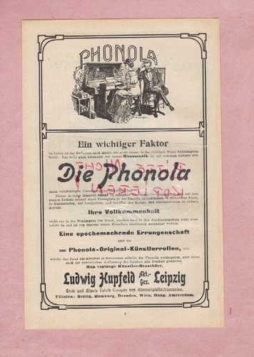 Leipzig werbung 1907 - werbung, ludwig