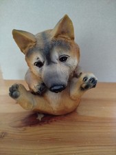 Schäferhund aus Kunststoff ca. 12 x 10 x 9 cm