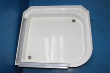 Duschwanne 76 x 69 cm GFK aus