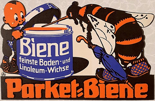 Biene boden linoleum wichse - biene, linoleum-wichse
