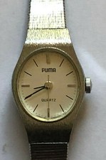 Puma Quartz -  Damenuhr - Batterie neu - Werk läuft einwandfrei