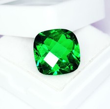 Natürlicher Tsavorit Granat lose 8-10 kt zertifizierter Edelstein Kissenform ...