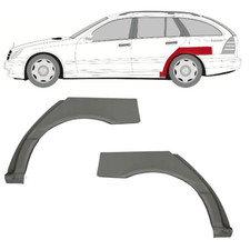 Radlauf reparaturblech - 2x,