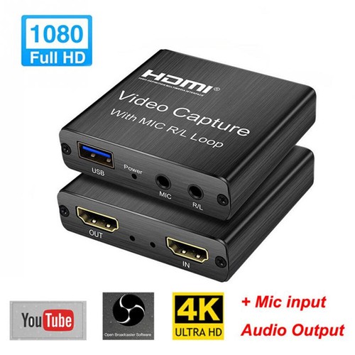 Audio video capture - 4k,