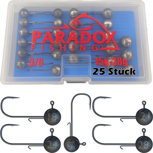 Paradox fishing jigköpfe set - fishing,