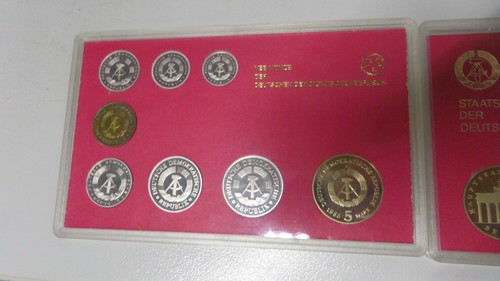 Ddr kursmünzensatz 1986 - , pp