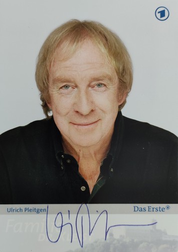 Ulrich pleitgen autogramm - ulrich,