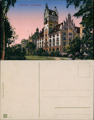 Ansichtskarte münchen - ansichtskarte,