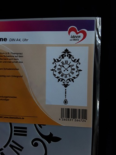 Laser schablone uhr - laser-schablone,