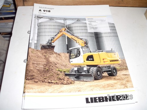 Liebherr 918 mobilbagger 40 - mobilbagger,
