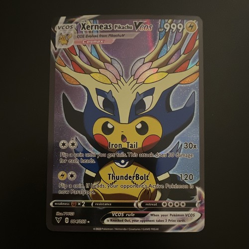 Pokémon ccg xerneas pikachu - ccg,