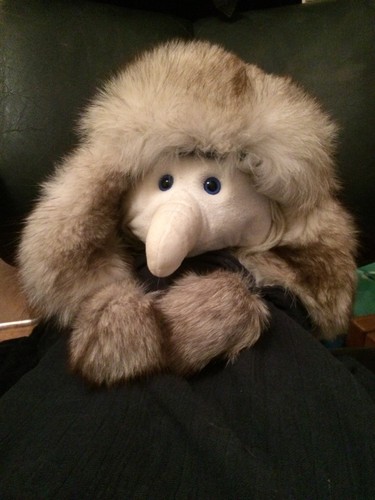 Mütze echtfell pelz - mütze, leder