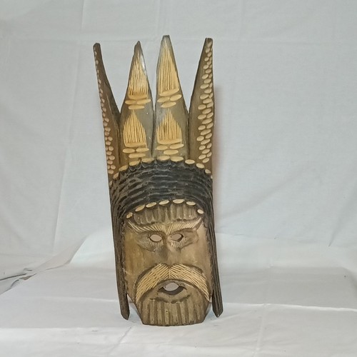 Afrikanische holzmaske - afrikanische,