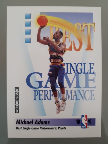 1991 skybox michael - michael, adams
