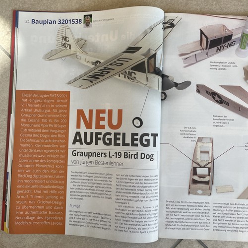 Bauplan für elektoflugzeug - für,