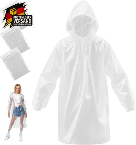 Einweg regenponcho damen - einweg,