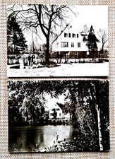 2 AK . Isernhagen  bei Hannover  datiert 1967  Haus am See  orig . Fotokarten